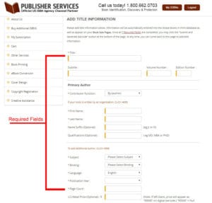 title information