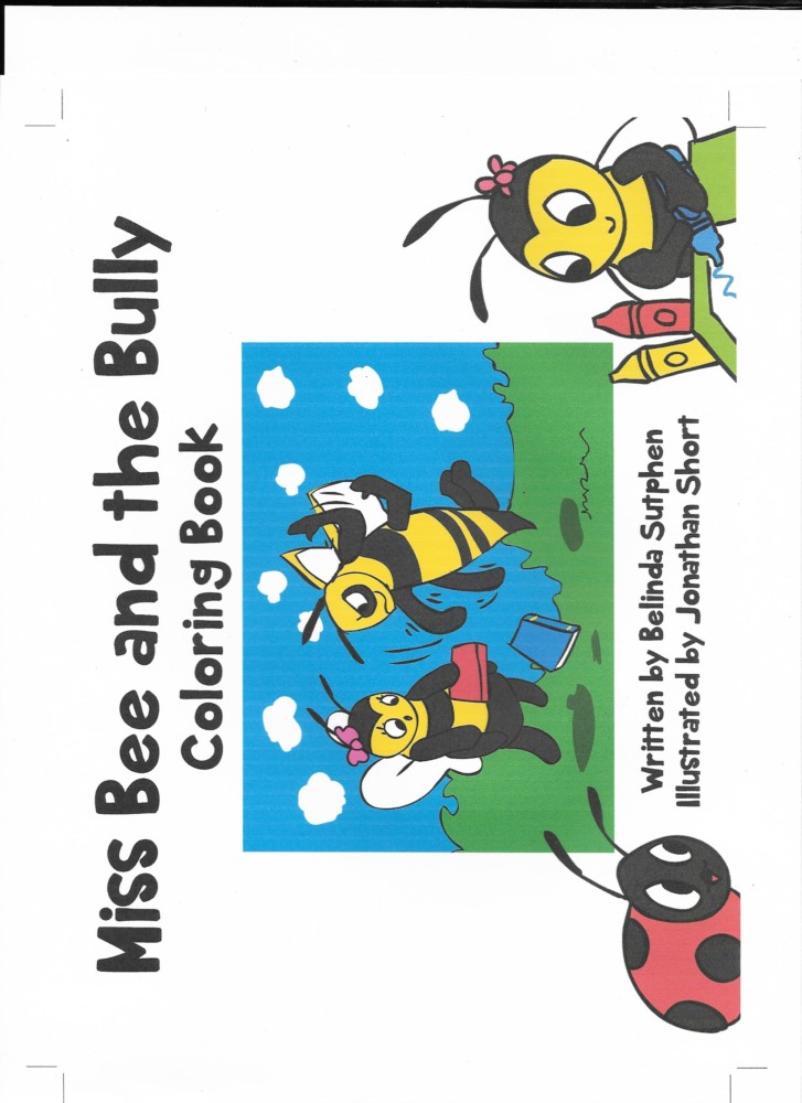 Miss Bee and the Bully Coloring Book