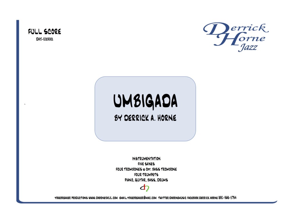 UMBIGADA (for Jazz Ensemble)