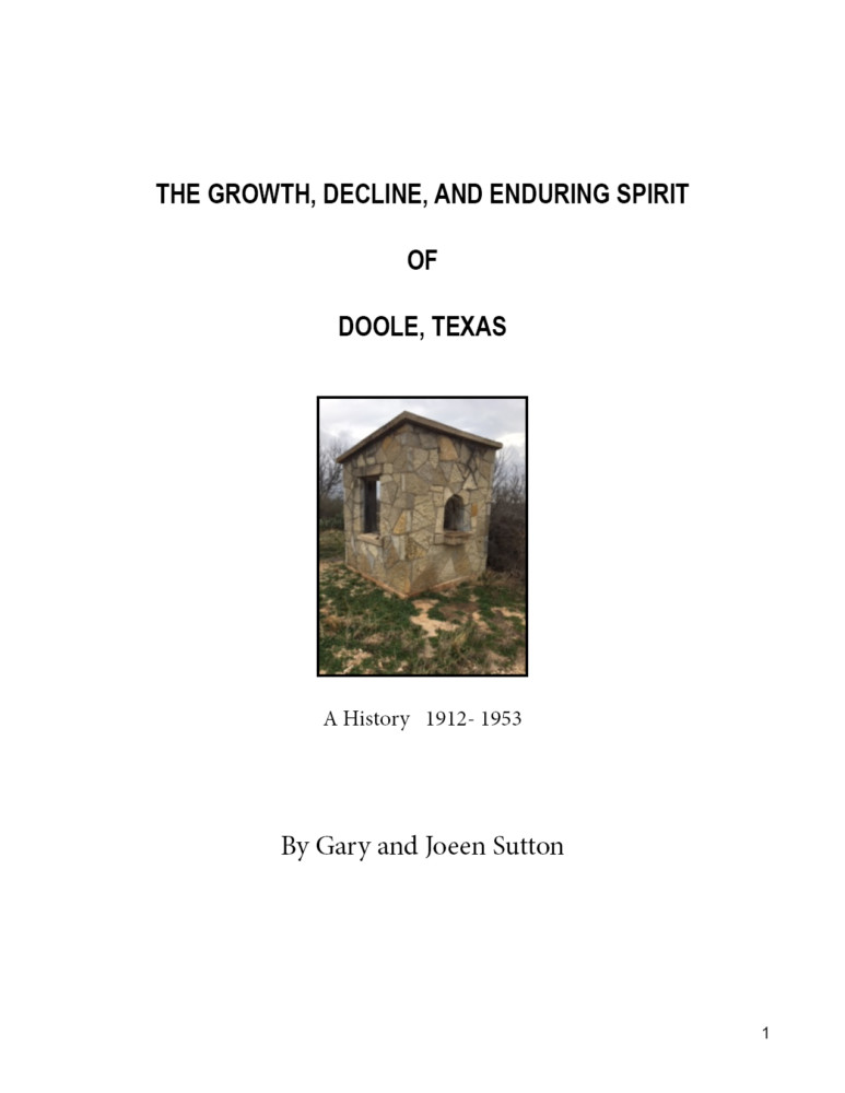 The Growth, Decline, and Enduring Spirit of Doole, Texas