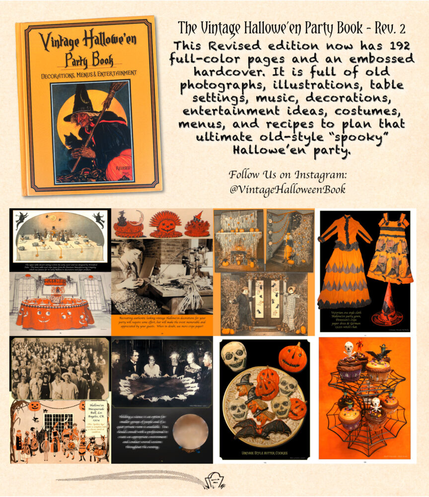Vintage Halloween Party Book 