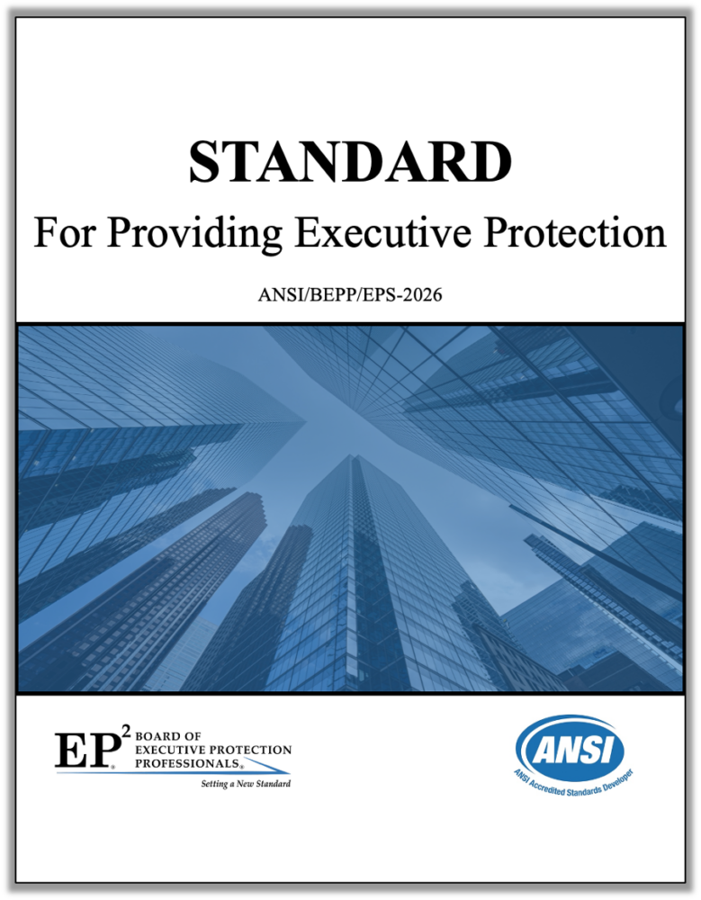 Standard For Providing Executive Protection